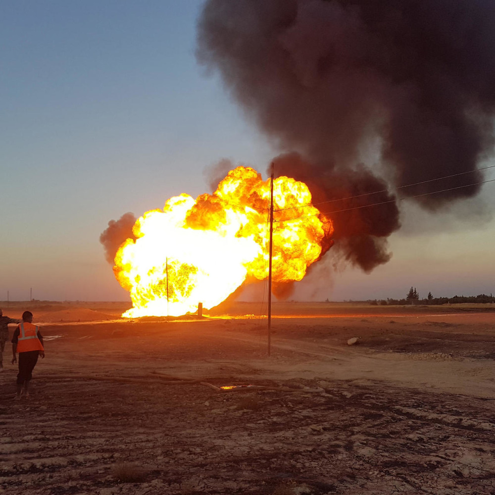 伊朗輸油管爆炸事件引發(fā)安全關(guān)切，大批部隊緊急響應