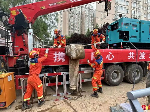 中國石油長慶油田輸油一處消防救援隊馳援寶雞災區 緊急保障輸氣管道安全
